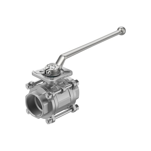 Festo Ball Valve VZBE-21/2-T-63-T-2-F0710-M-V15V16 VZBE-21/2-T-63-T-2-F0710-M-V15V16 - main